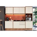 Ver imagem 5 de Balcão Cozinha P/ Cooktop Versalis Ph 3040 C/ 2 Portas S/ Tampo 80cm Freijo/argila - Herval