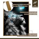 Ver imagem 4 de Quadro Decorativo Animal Leão 001 Moldura em Madeira com Vidro 30x42cm
