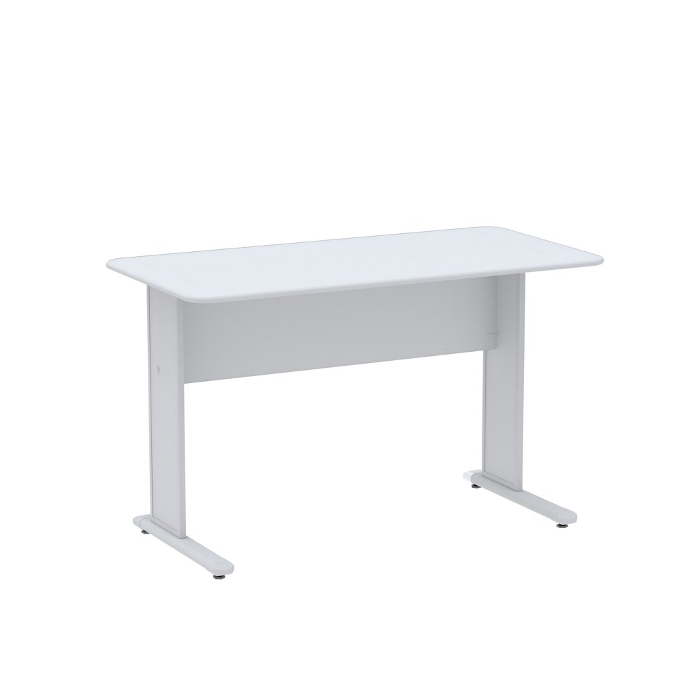 Mesa Secretária Maxxi Pandin 120 Cm Cinza Cristal