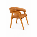 Ver imagem 1 de Cadeira Anatômica 76cm em Madeira Maciça Alice Courino Marrom Oona Design Mel