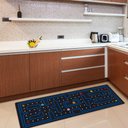 Ver imagem 2 de Tapete de Cozinha 1,25x0,40cm - COME COME Pac Man BEEK