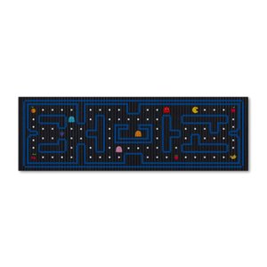 Tapete de Cozinha 1,25x0,40cm - COME COME Pac Man BEEK