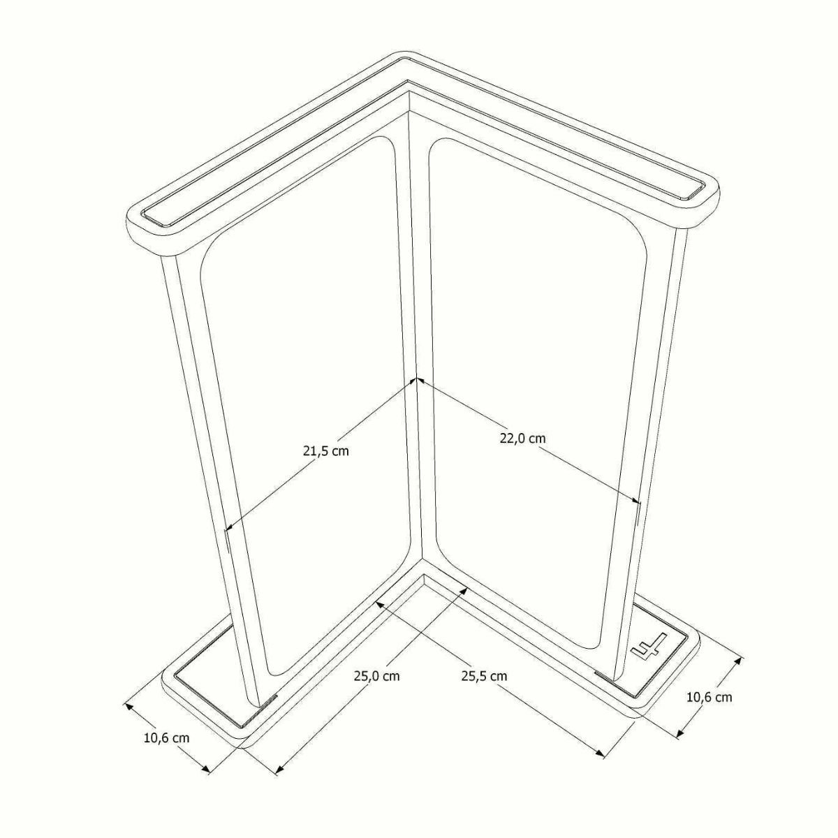 Arranhador de Sofá Protetor de Canto Mufasa Marrom 58cm Sisal - 5