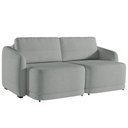 Ver mais imagens de Sofá Cama Casal para Sala 216cm Polska K04 Bouclê Cinza - Mpozenato