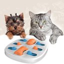 Ver imagem 3 de Brinquedo Comedouro Interativo Quebra Cabeça Petisco Raçao Comida Treinamento Pet Cao Cachorro