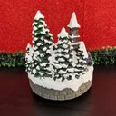 Ver imagem 5 de Enfeite Luxo Trenzinho com Som Giratório Resina