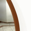 Ver imagem 3 de Espelho Oval 60x40cm com Moldura Caramelo