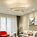 Ver imagem 5 de Luminaria Pendente Espiral 88w 3000k Bivolt Preto - Opus