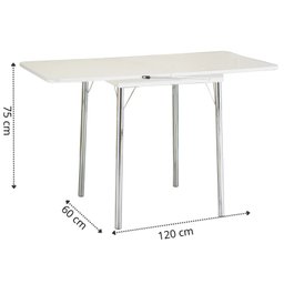 Mesa para Sala de Jantar Flor Moderno - 2