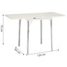 Mesa para Sala de Jantar Flor Moderno - 2