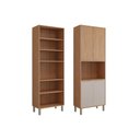 Ver imagem 4 de Torre Quente de Cozinha Paneleiro Divina com 4 Portas e 1 Nicho para Forno 70 Cm Freijo-titanium -