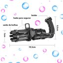 Ver imagem 7 de Máquina Elétrica Lança Bolhas Sabão Preto