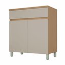 Ver imagem 1 de Balcão 2 Portas 1 Gaveta Realeza Premium 80cm Mdf Nesher