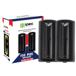 Sensor Ativo Feixe Simples 50 Metros com Articulador Ajuste 90 Graus F50 Ipec