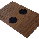 Ver imagem 1 de Esteirinha Bandeja Bp Porta Copos Braço Sofá