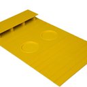 Ver imagem 1 de Esteirinha Bandeja Porta Controle Braço Sofá Amarelo
