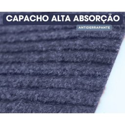 Tapete Passadeira Capacho Alta Absorção Antider Venda Metro Azul - 8