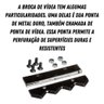 Broca Perfurador de Solo com Alongador 50cm para Perfuração - 4