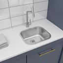 Ver imagem 2 de Tanque Tramontina Hera Compact 19 Litros em Aço Inox Acetinado 40x35 Cm