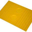 Ver imagem 1 de Esteirinha Bandeja Porta Copos Braço Sofá Amarelo
