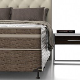 Conjunto Box Mola Ensacada Probel Vancouver Queen 158x54cm - 5