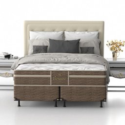 Conjunto Box Mola Ensacada Probel Vancouver Queen 158x54cm - 3
