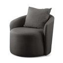 Ver imagem 3 de Poltrona Decorativa para Sala de Estar Redonda Califórnia