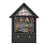 Casinha Infantil Organizadora de Brinquedos 100% Mdf Plancasa:preto Tx - 1