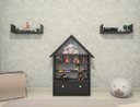 Ver imagem 4 de Casinha Infantil Organizadora de Brinquedos 100% Mdf Plancasa:preto Tx