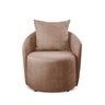 Poltrona Decorativa para Sala de Estar Redonda Califórnia - 5