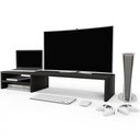 Ver imagem 3 de Kit 04 Suportes para Monitor Stand Home Office Lap 90 Cm L03 Preto - Lyam