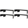 Kit 04 Suportes para Monitor Stand Home Office Lap 90 Cm L03 Preto - Lyam - 1