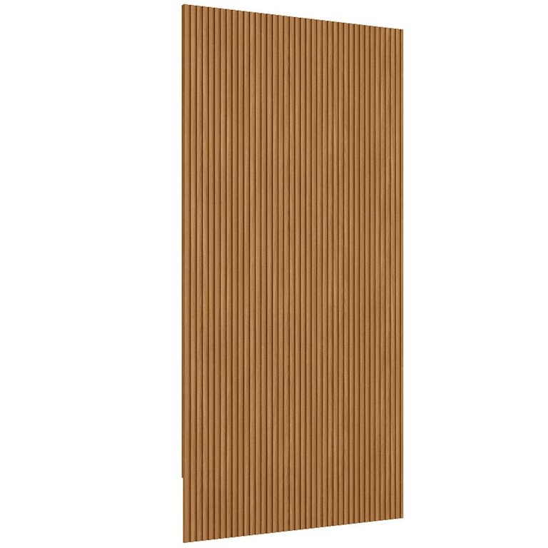 Painel Ripado de Madeira para Sala Quarto 141x250cm Slats L05 Nature - Lyam Decor Painel Ripado de Madeira para Sala Quarto 141x250cm Slats L05 Nature - Lyam Decor