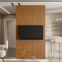 Ver imagem 3 de Painel Ripado de Madeira para Sala Quarto 141x250cm Slats L05 Nature - Lyam Decor