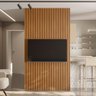 Painel Ripado de Madeira para Sala Quarto 141x250cm Slats L05 Nature - Lyam Decor - 3