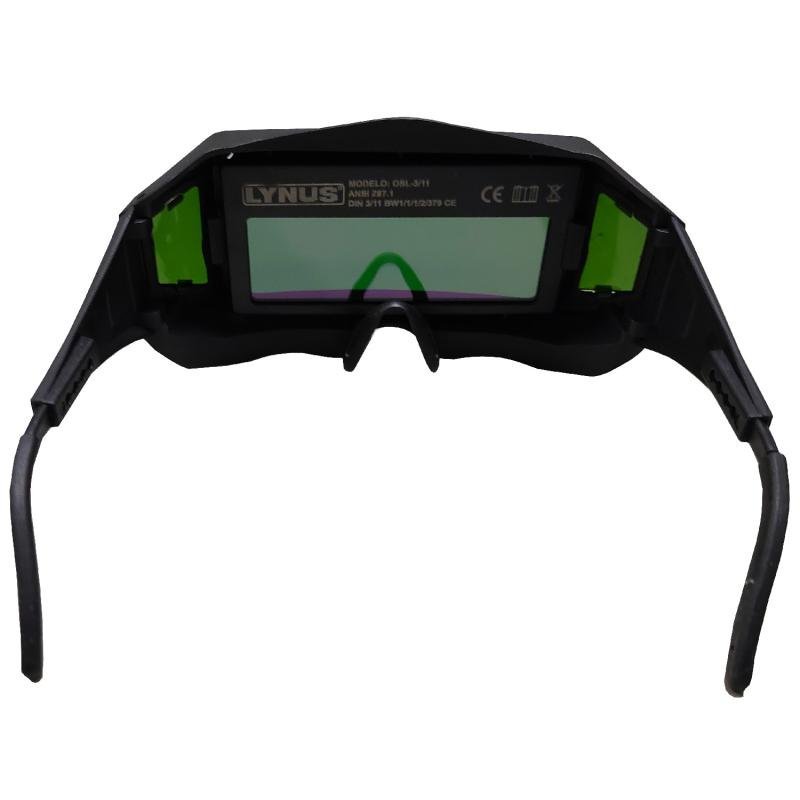 Máscara Solda Automática 3 à 11 DIN MSL-3500 + Óculos de Solda Automático OSL-3/11 LYNUS - 7