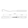Garfo Trinchante Tramontina Century 24215100 Preto Inox e Preto 24215100 - 4
