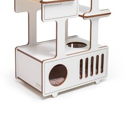 Torre para Gatos Tom 2 Prateleiras com Sisal 70cm de comprimento, 43cm de largura e 153cm de altura - 7