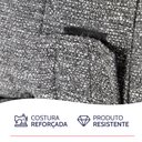 Ver imagem 5 de Futon Dobrável de Espuma Solteiro Grafite Bf Colchões