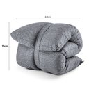 Ver imagem 2 de Futon Dobrável de Espuma Solteiro Grafite Bf Colchões