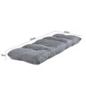 Futon Dobrável de Espuma Solteiro Grafite Bf Colchões - 3