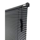 Ver imagem 3 de Persiana Horizontal Pvc Block Preta 120 (l) X 160 (a) Cm Lâminas Alta Cobertura e Kit de Instalação