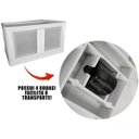 Ver imagem 6 de Caixa Organizadora Empilhável Dobrável 2 Portas 75 Litros