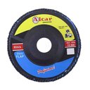 Ver imagem 1 de Disco Flap Cônico 7" X 7/8" Grão 80 - Alcar Flpln0008