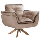 Ver imagem 2 de Poltrona Opalla com Debrum e Base Giratória