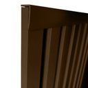 Ver imagem 5 de Acabamento em L p/Painel Ripado PVC 3,00x0,25x0,14 Marrom Bariri