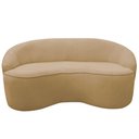 Ver imagem 7 de Sofá Curvo Montserrat 180cm 03 Lugares Bouclé Camel - Nexta Casa