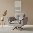 Ver imagem 1 de Poltrona Opalla com Debrum e Base Giratória