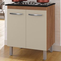 Balcao para Cooktop 5 Bocas Jade Savana Off White Mobbs - 5