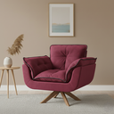 Ver imagem 1 de Poltrona Opalla com Debrum e Base Giratória